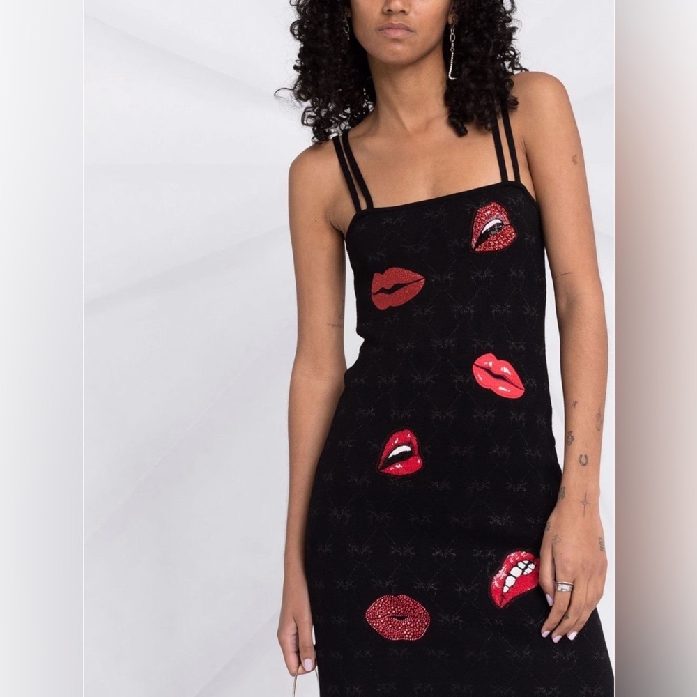 PINKO sequin-embroidered mini dress